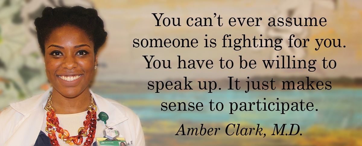 female doctor smiling